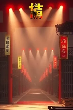 动画剧集《云端织梦局》竖版封面，云海之上的织机与丝线