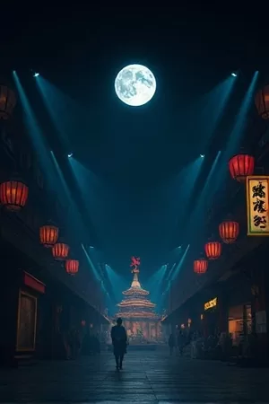 都市短剧《双城列车时刻表》竖版封面，清晨站台上拖着行李的年轻人