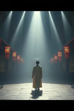 微短剧《三分钟人间》竖版封面，便利店深夜灯光下的收银台